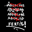 Abschlussmotiv Fertig