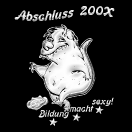 Abschlussmotiv Sexy (einfarbig)