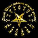 Abschlussmotiv Stars (Gold)